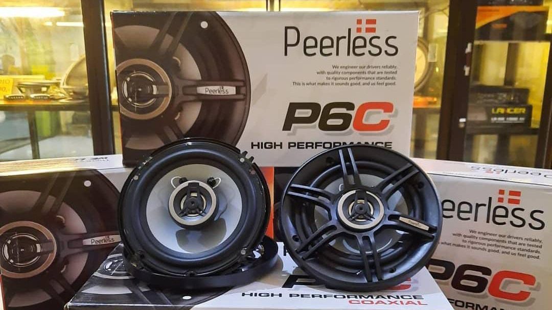 AUDIO MOBIL SPEAKER COAXIAL Peerless Audio 2 Way P6CAUDIO MOBIL