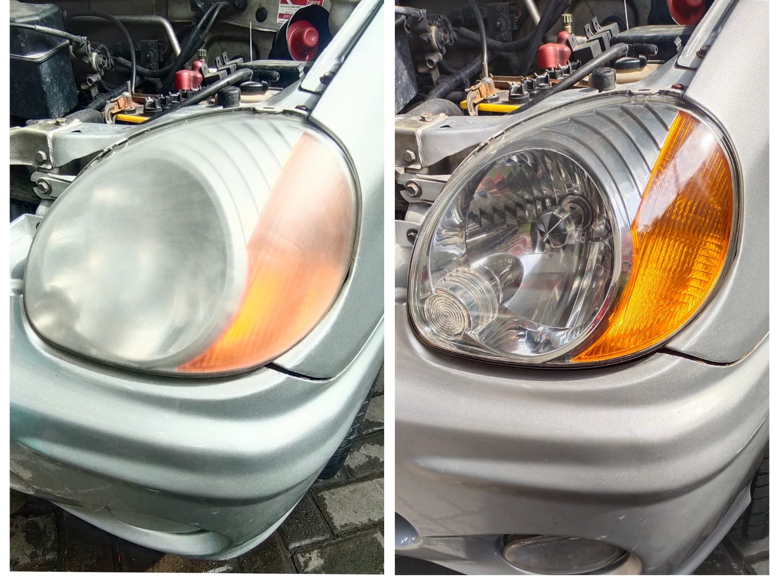 nano burn lampu utama mobil