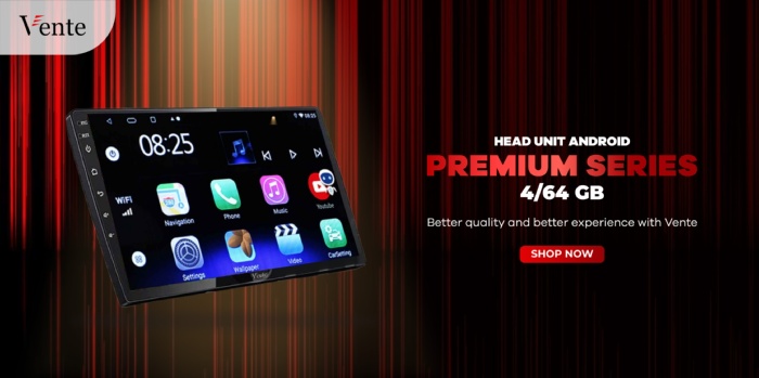 VENTE PREMIUM HEAD UNIT SERIES 4/64 GB